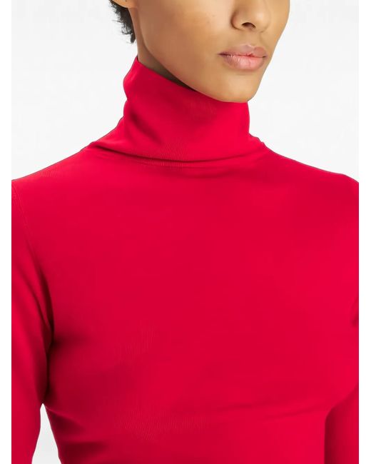 Barena Red Turtleneck Sweater