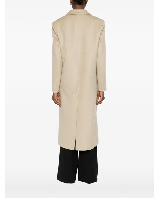 The Row Natural Hariet Double-Breasted Coat