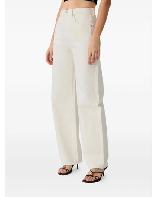 Hey Joanie White Arc Jeans