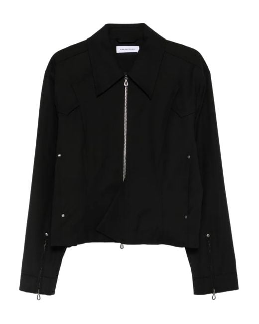 Kiko Kostadinov Black Kraner Wool Blouson for men