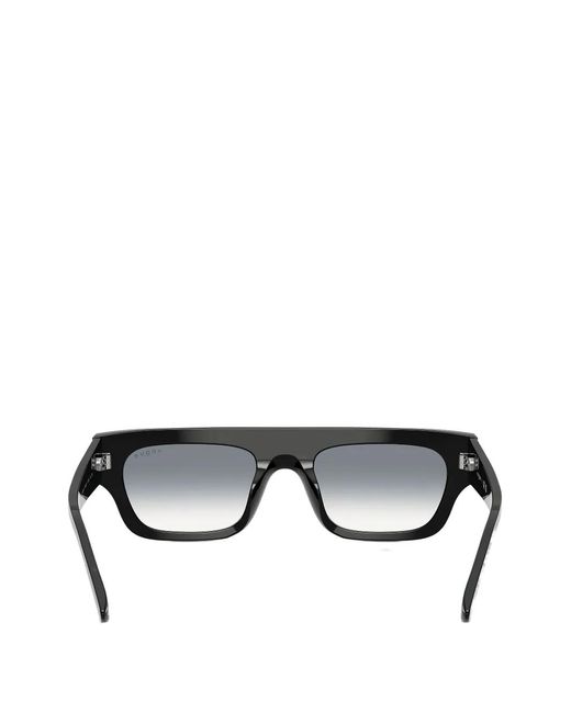 Vogue Gray Square-Frame Sunglasses