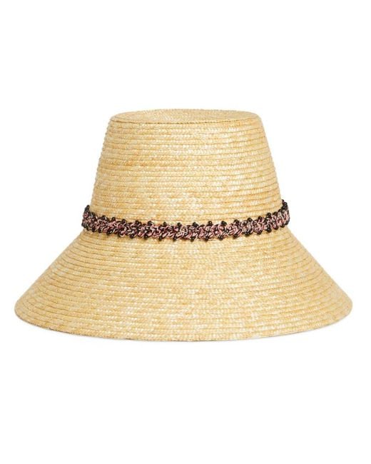Alanui Natural Akasha Straw Sun Hat