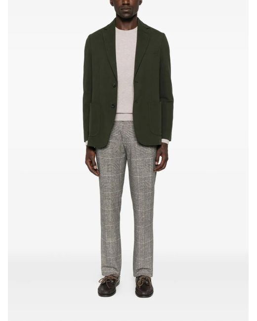 Circolo 1901 Green Buttoned Patch-Pocket Jacket for men