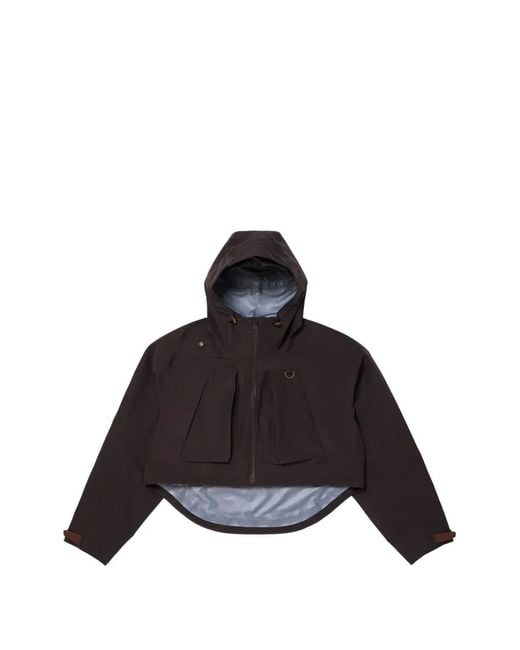 Woolrich Black Gore-Tex Hooded Jacket