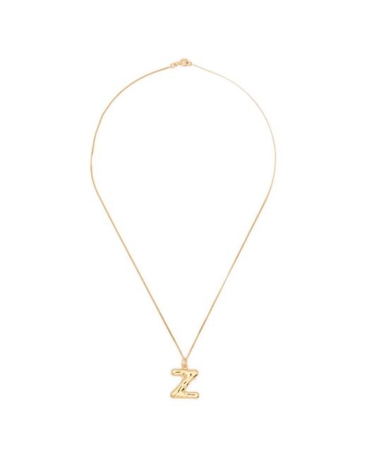 Completedworks White Z-Pendant Necklace