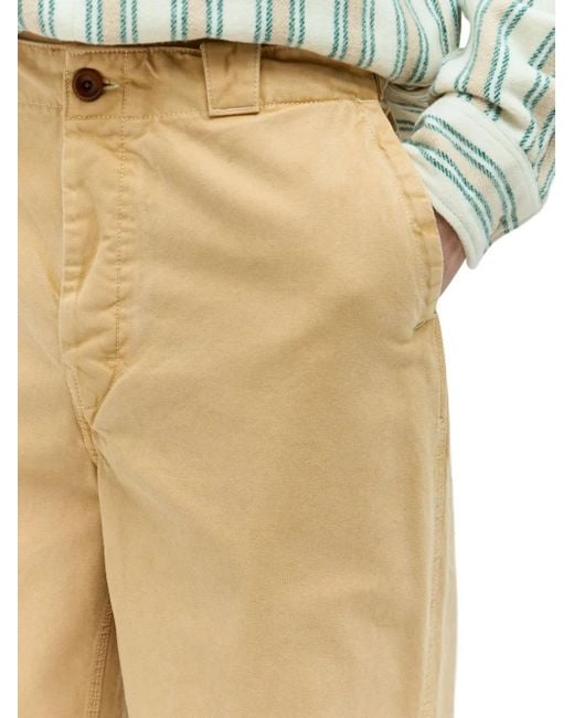 Dickies Natural Gabardine Trousers for men