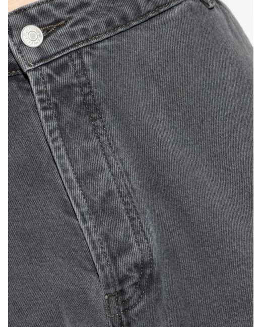 Officine Generale Gray Cotton Jeans for men