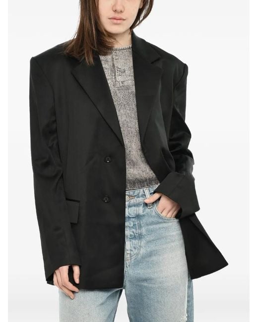 DIESEL Black G-Kessa Satin Blazer
