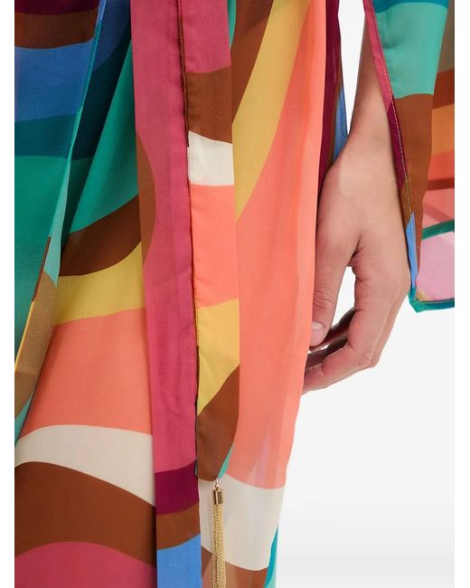 Kurt Geiger ベルテッド ビーチカバーアップ Red