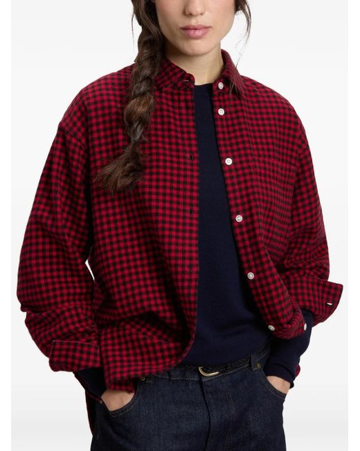 Woolrich Red Checked Flannel Shirt