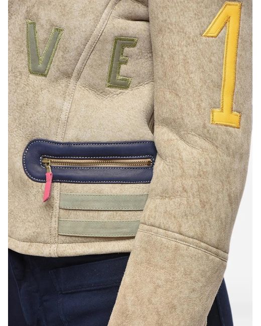 History Repeats Natural Embroidered Jacket
