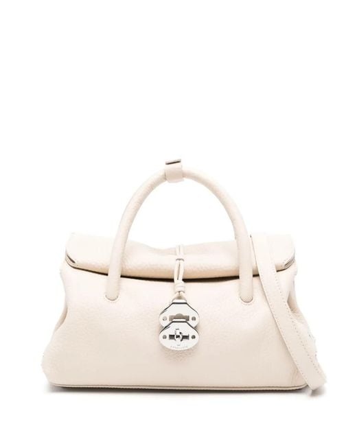 Zanellato Natural Small Dotta Centaur Tote Bag