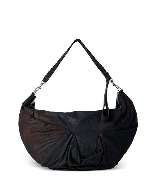 Vivienne Westwood Große Agnes Schultertasche Mit Raffung in Black für Herren