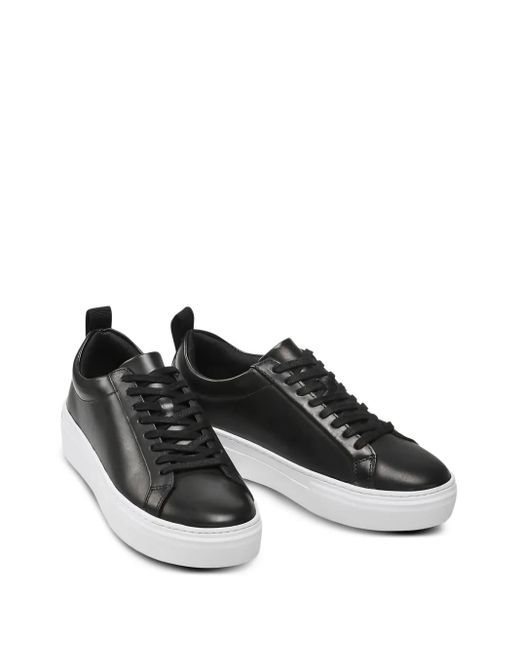 Vagabond Black Zoe Platform Lace-Up Sneakers