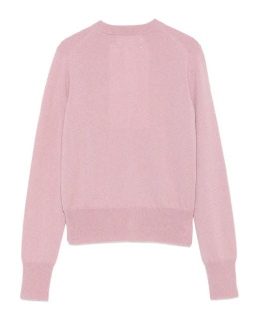 Extreme Cashmere Women's Pink N°300 Button-Front Cashmere Cardigan
