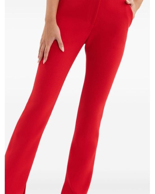 Rebecca Vallance Red Rory High-waisted Trousers