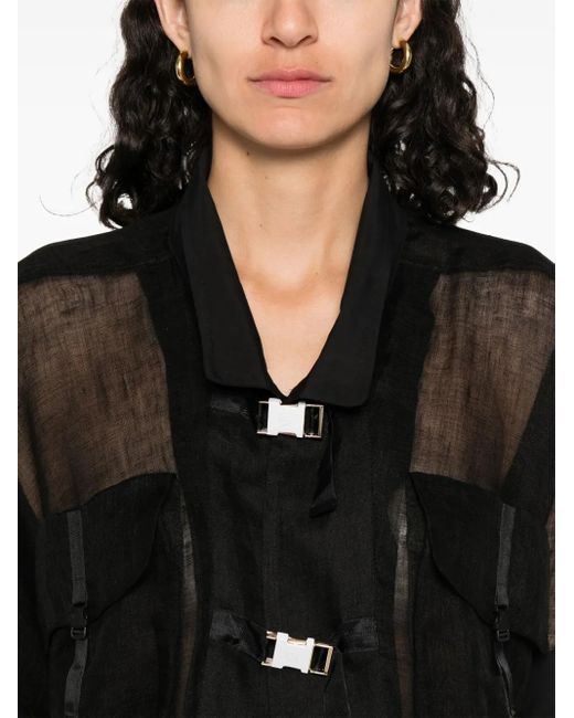 Giorgio Armani Black Short-Sleeved Shirt