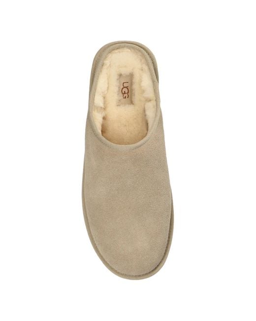 Ugg Classic Pantoletten in White für Herren
