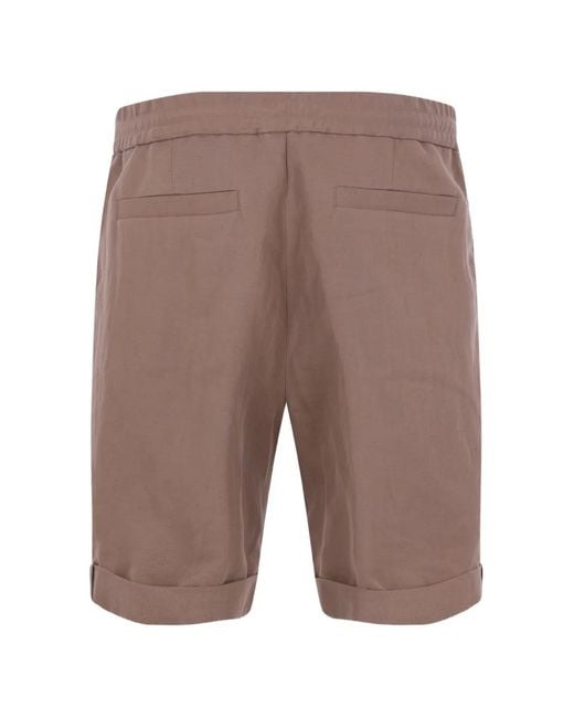 Brunello Cucinelli Gray Short À Lien De Resserrage for men