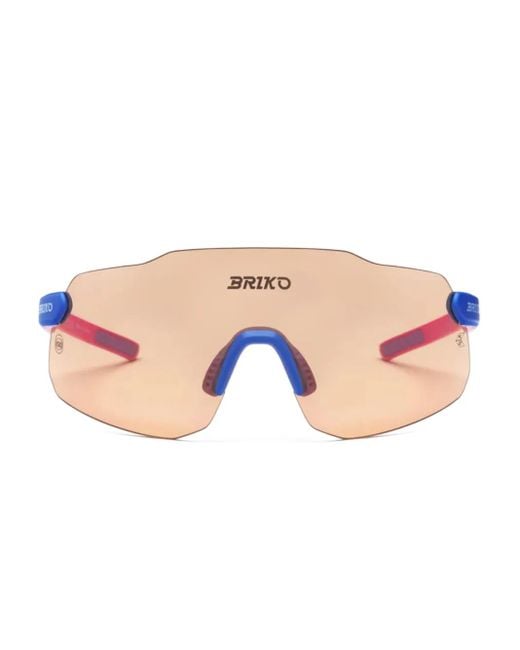 Briko Sonnenbrille Mit Geometrischem Gestell in Pink für Herren