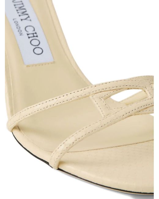 Jimmy Choo Natural 65Mm 1998 Leo Sandals