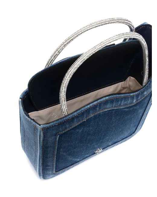 Le Silla Blue Ivy Denim Tote Bag