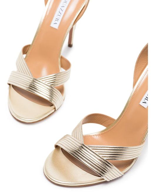 Aquazzura White Sandals