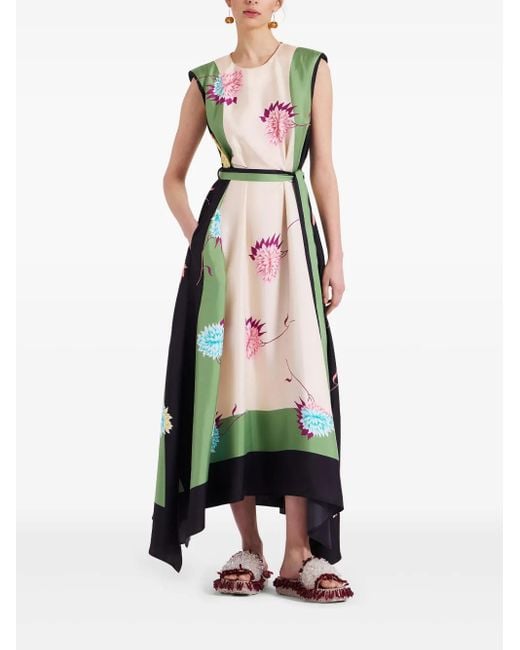 LaDoubleJ Green San Carlo Maxi Dress