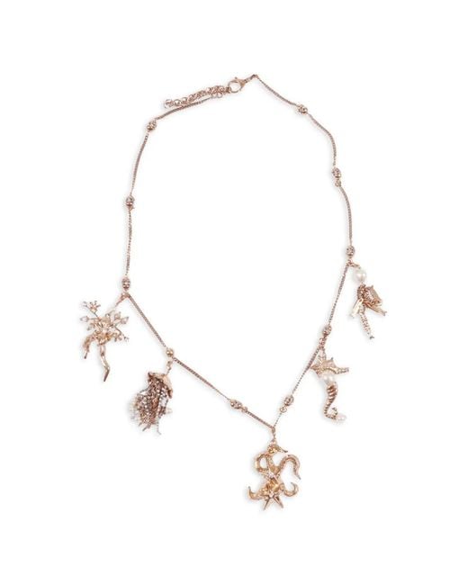 Weekend by Maxmara Metallic Wkaboero Pendant-Detail Necklace