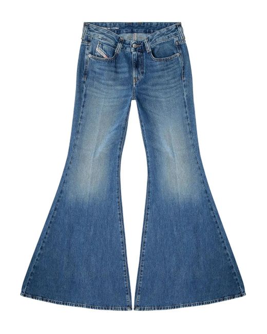 DIESEL Blue 1970 D-Bleess Flared Jeans