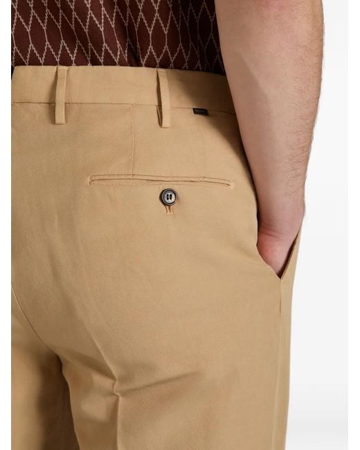 Incotex Natural Chinolino Trousers for men