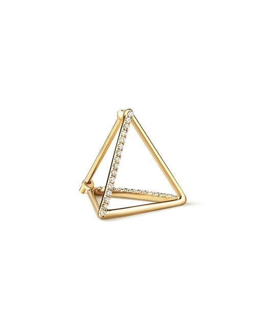 Shihara Metallic Diamond Triangle Earring 15 (03)