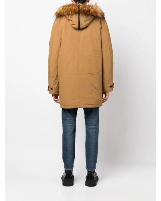 DIESEL Natural W-Jorg-Nw Hooded Parka Coat for men