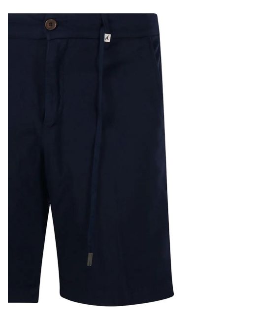 Myths Blue Drawstring Shorts for men