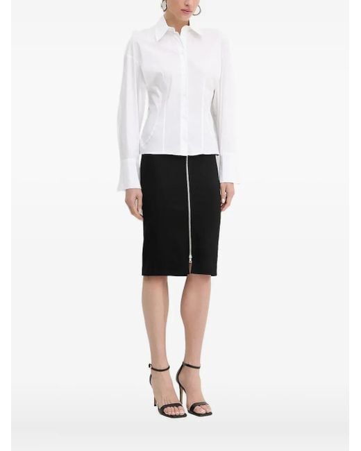 Camicia Aderente di Patrizia Pepe in White