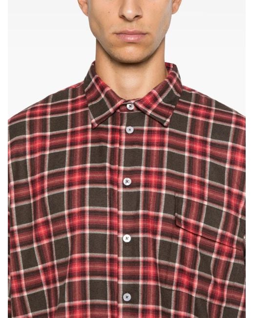 Camicia Zerin di Paura in Red da Uomo