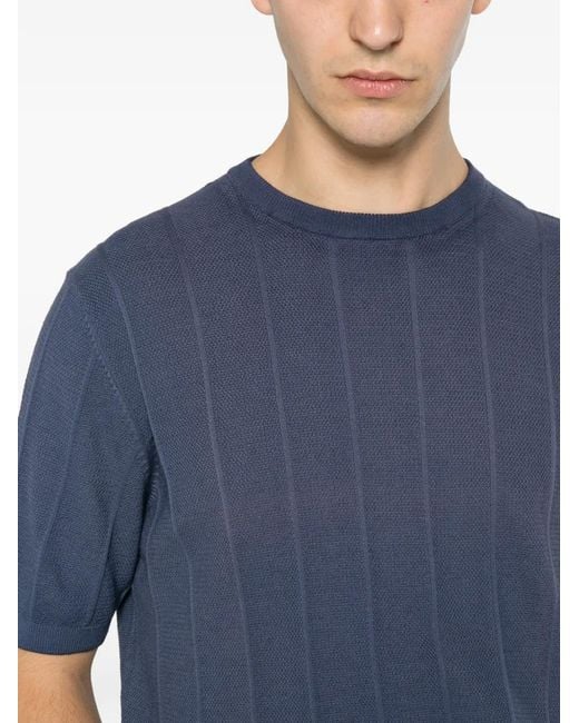 Jeordie's Blue Short-Sleeve T-Shirt for men