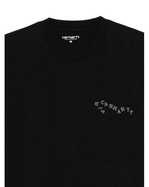 Carhartt Black Graphic-Print T-Shirt for men