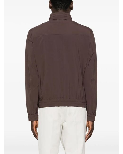 メンズ Brunello Cucinelli ボンバージャケット Brown