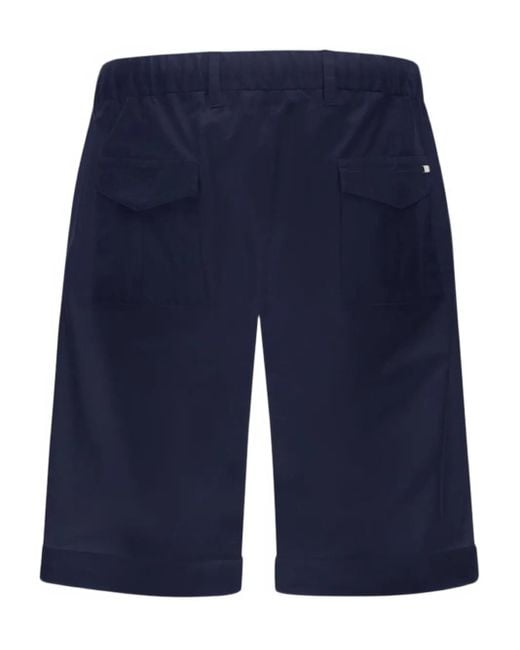 Pantalones cortos con cordones Herno de hombre de color Blue