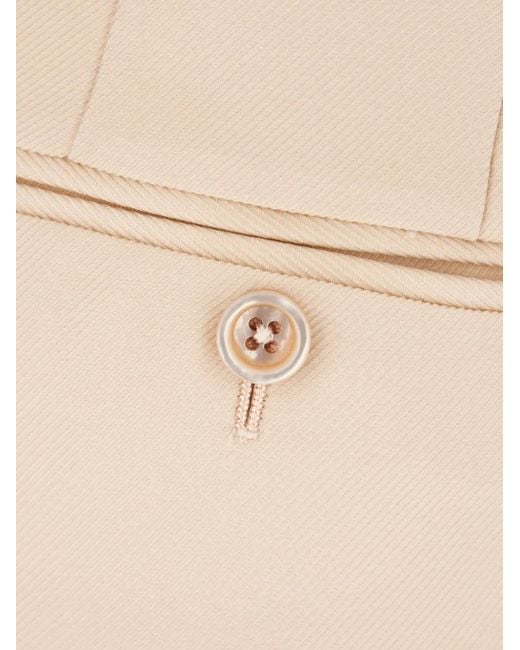 Tom Ford Natural Wool Trousers