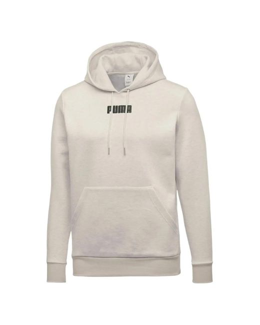 PUMA White X Big Sean Logo Hoodie for men
