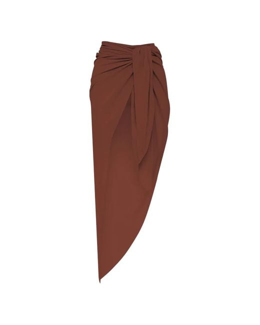 Myra Swim Brown Leon Sarong