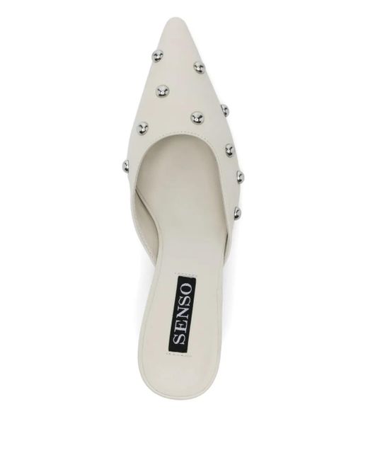 Senso White 60Mm Mika Mules
