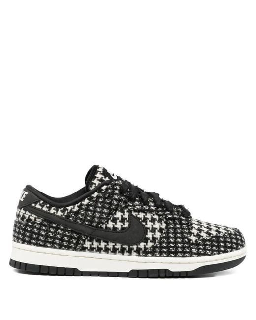 Nike Black Patterned Sneakers