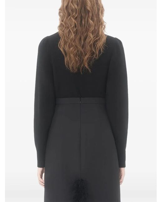 Valentino Garavani Black Wool Jumper