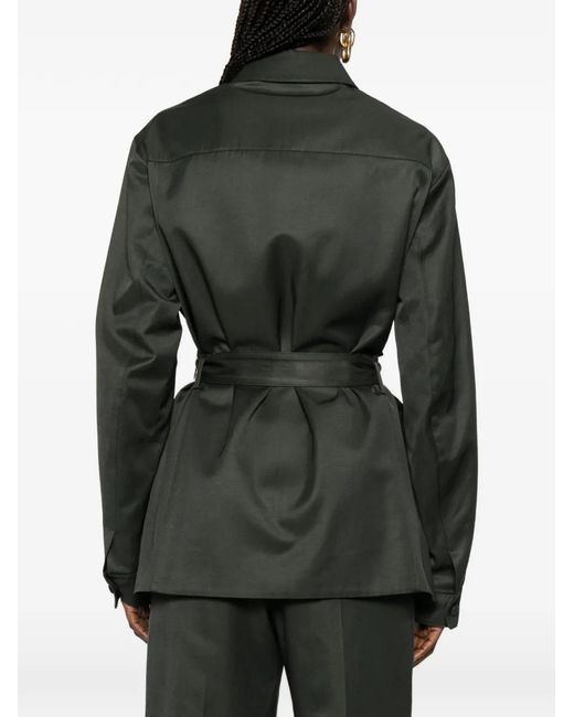 Tom Ford Green Belted Military Jacket