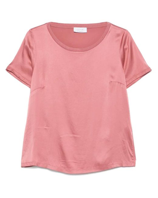 Daniele Fiesoli サテン Tシャツ Pink