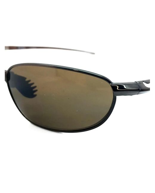 Nike Brown Pounce Oval-Frame Sunglasses