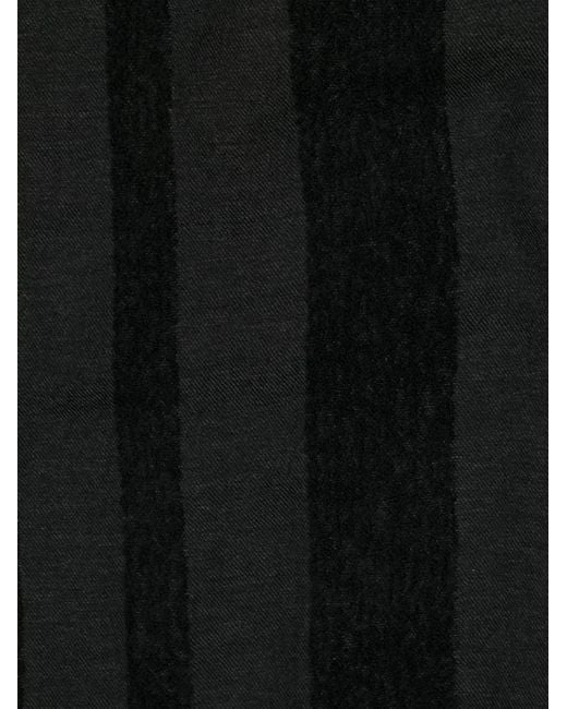 Forme D'expression Black Musa Striped Scarf